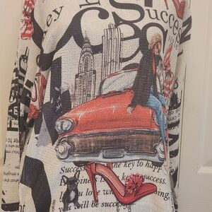 Free For Humanity Vibrant Off Shoulder Top